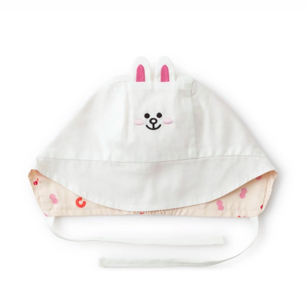 LINE FRIENDS INFANT  CONY REVERSIBLE BONNET